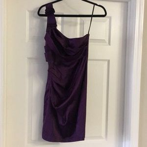 One shoulder dress